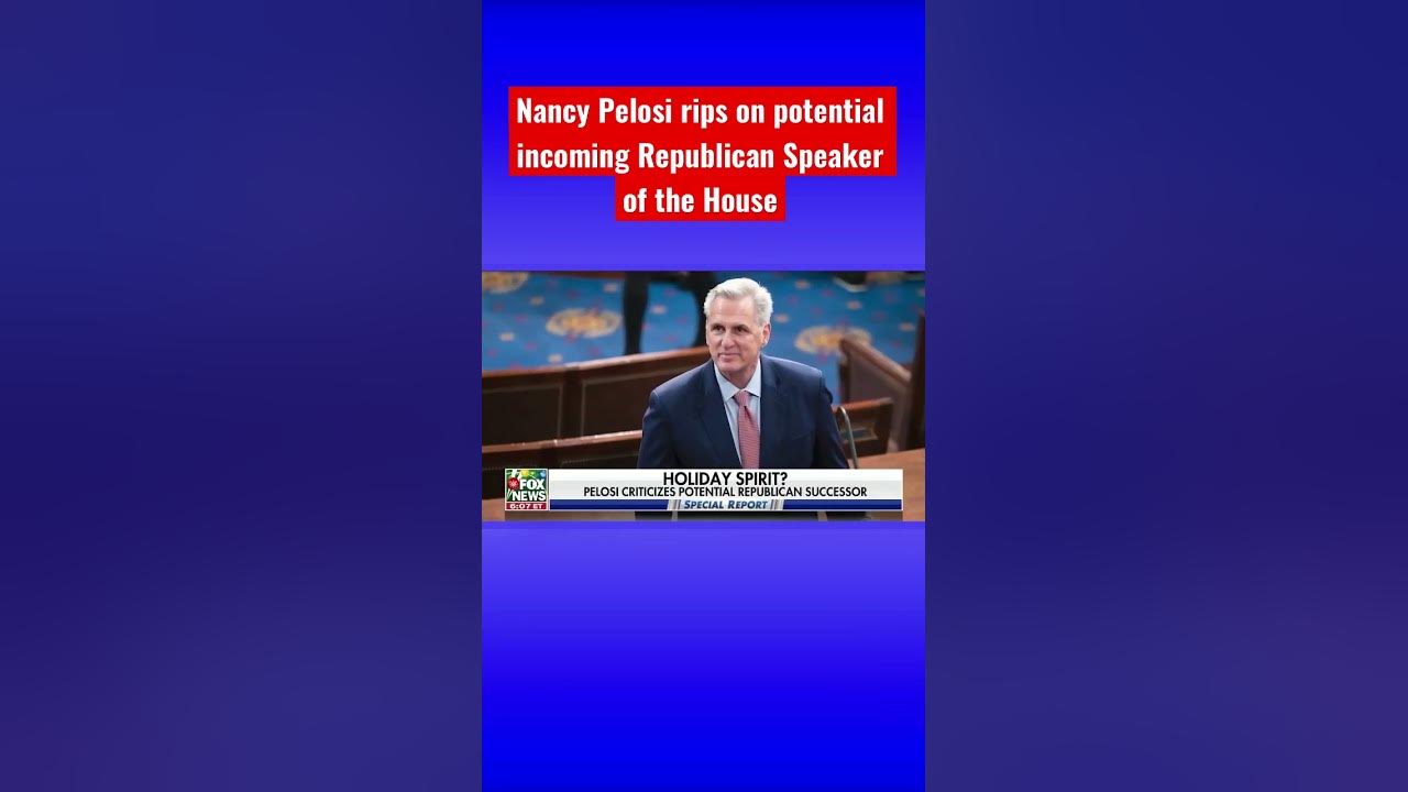 Peter Doocy showcases Nancy Pelosi’s response to successor