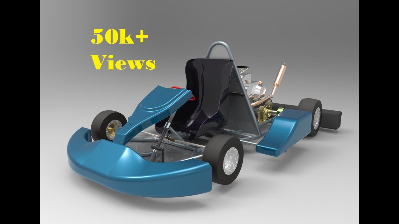 Go Kart Chassis Design Youtube