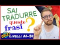 🇬🇧🔥RIPETIZIONE per livelli A1-B1! 🤔Sai tradurre queste frasi?💪🇬🇧