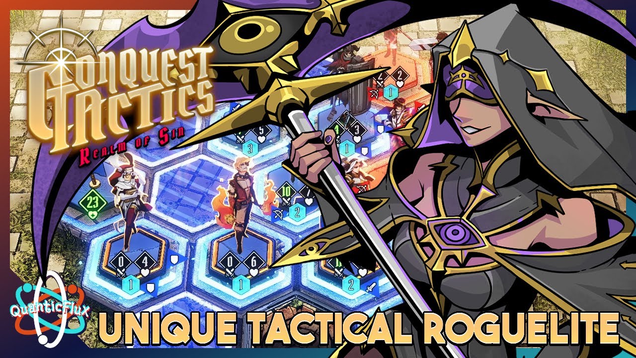 Unique Dark Fantasy Tactical Roguelite Deckbuilder! | Conquest Tactics : Realm of Sin