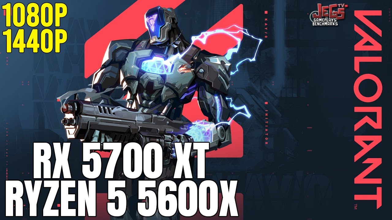 Valorant | Ryzen 5 5600x + RX 5700 XT | 1080p, 1440p benchmarks