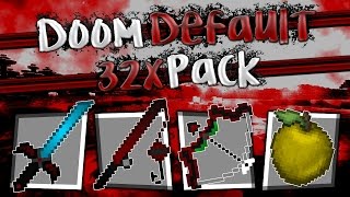 MINECRAFT PVP TEXTURE PACK - DOOM PACK UHC/KOHI FPS    MCPC   MCPE