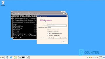 Pcounter for Windows - Balance.exe as a web app - Server 2008 R2