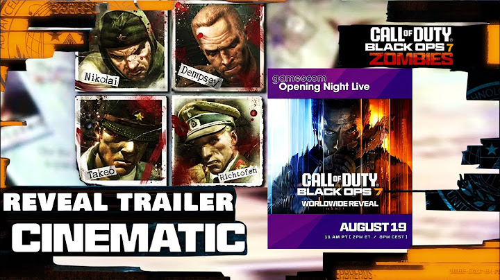 Official Black Ops 7 Reveal Trailer Livestream Event Announced at Gamescom (COD BO7 Reveal Trailer)