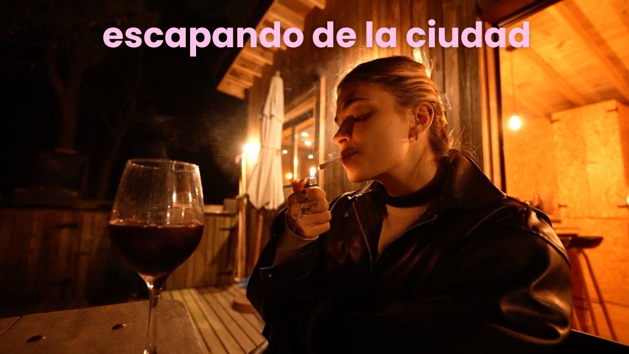 escapé de la ciudad para desestresarme | vlog
