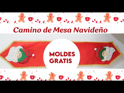 Tutorial – Fácil camino de mesa navideño