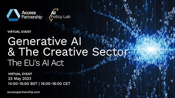 Generative AI in the Creative Sector ❘ Navigating the Challenges and EU