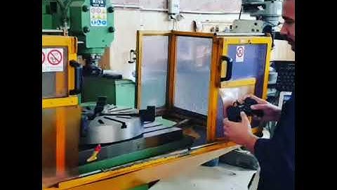 CNC Milling machine jogging with joystick 😉