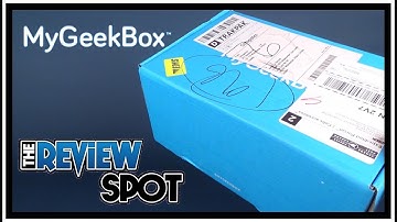 Subscription Spot | My Geek Box January 2018 UNBOXING!