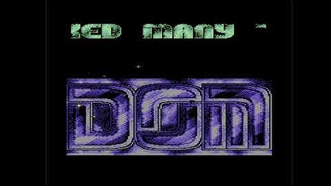 C64 One File Demo: Just for Fun by Doughnut Cracking Service, The Dominators 1991