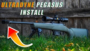 Installing @ultradyneusa MUZZLE brake (PEGASUS!) 😍