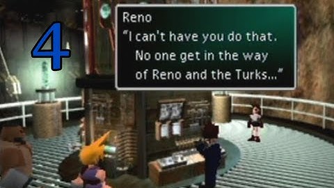 FFVII Solo Cloud Low Lvl No Materia (Part 4 Reno)