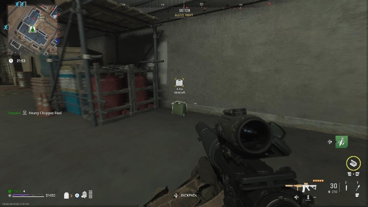 DMZ Heavy Chopper Fuel Location Hafid Port