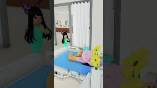 Doctor I'm having a baby..I think? Maple Hospital RP Roblox #shorts