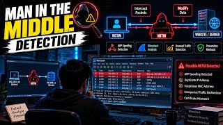 🕵️ Man-in-the-Middle (MITM) Attack Detection | Cybersecurity