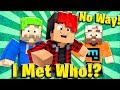 I Can't Believe I actually Met These YouTubers - Minecraft 2 Truths 1 Lie | JeromeASF