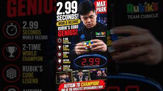 He Solved a Rubik's Cube in 2.99 Seconds - Max Park