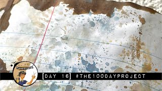 DAY 16 - THE 100 DAY PROJECT - CARD w/ BELT BUCKLE CLOSURE  (PART I ) #the100dayproject #papercraft