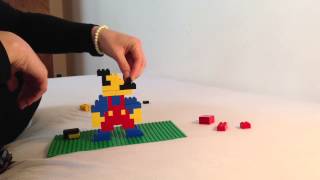 Faire Mario en Lego / Construire Mario avec des briques de Lego