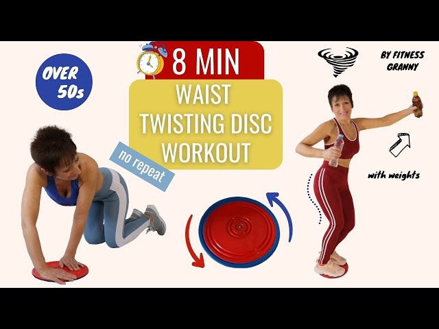 BGZLEU Waist Whisper Disc, Body Twister Waist Twister Body Shaping Rotating Board For Women's