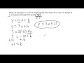 Understanding Linear Equations in Slope-Intercept Form