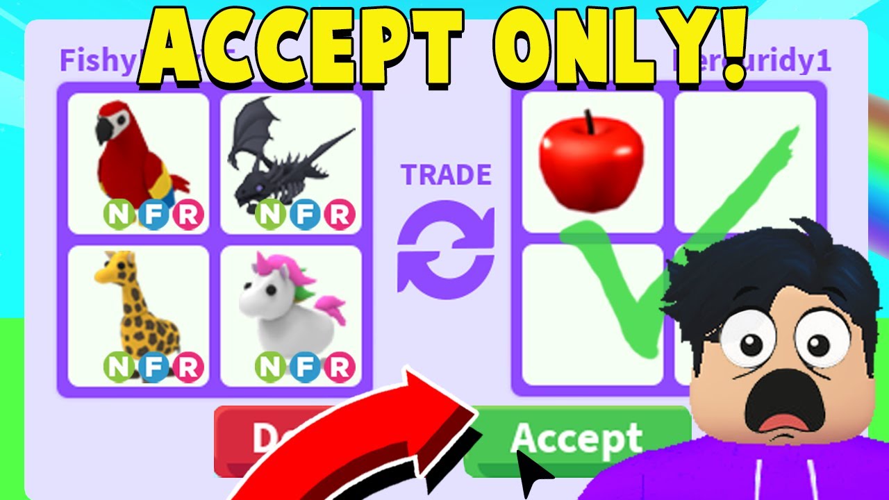 For Robux OR Adopt Me Pets (MLF: Neon Uncommons But Accepting