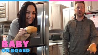 Wife Hides Bun In The Oven To Surprise Husband Pregnancy Reveal