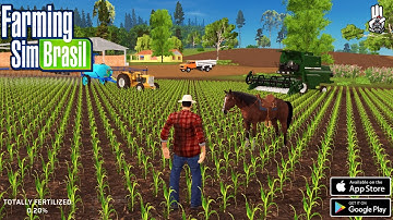 Farming Sim Brasil (Official Launch) Gameplay Android
