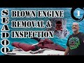 Seadoo GTX 951 rotax engine removal and teardown