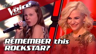 13-Year-Old COURTNEY HADWIN shows ROCKSTAR qualities in The Voice Kids