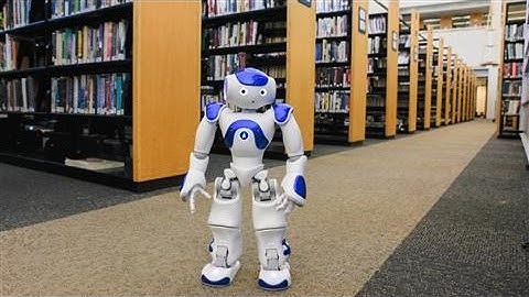 When Robots Join the Library