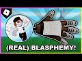 How to actually get blasphemy glove  ggrandson badge in slap battles roblox