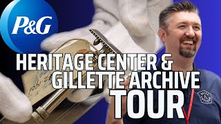 Exploring Razor History Part 1 of 2: Gillette Collector Tours P&G Heritage Center & Archive 🪒🕰️