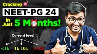 It's Easy, But Not Easy! 😬 5 Months Rock-solid Plan to Crack NEET-PG with Top Ranks! 🤯