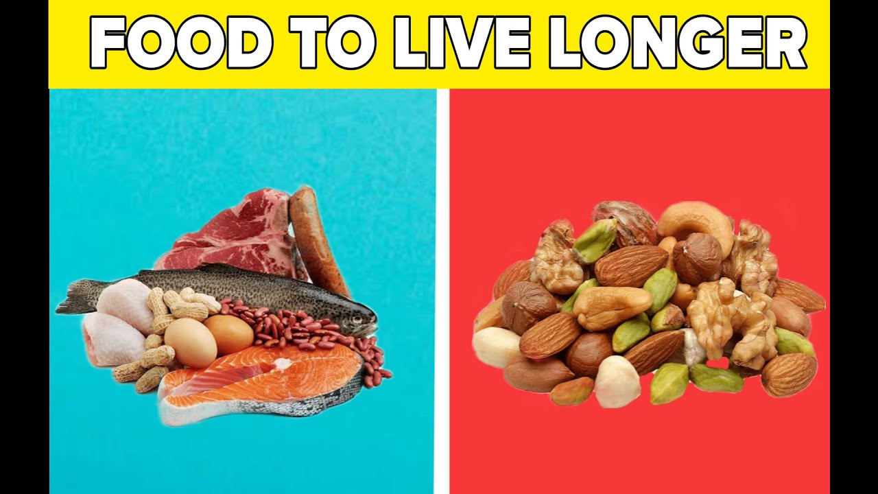 Top 10 foods to live longer #health - YouTube