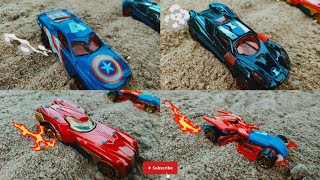 Машины супергероев Человек паук Железный человек Капитан Америка. Найди лишнего 👀