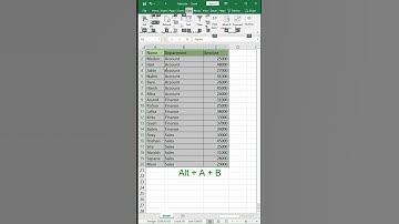 Excel Subtotal Tips and Tricks | Auto Create Subtotal in Excel #excelsubtotaltips