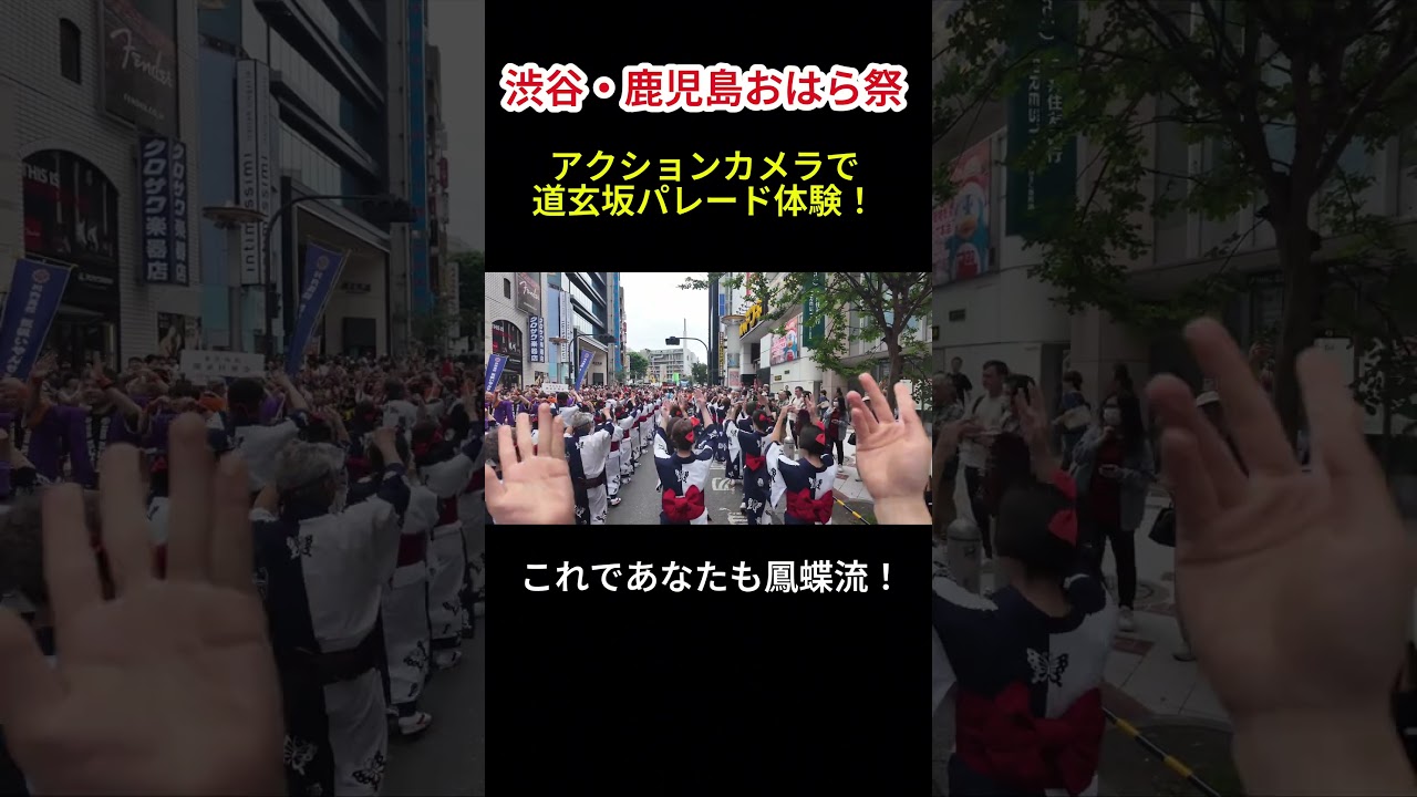 あと3日！5月17日（日）は第29回 渋谷・鹿児島おはら祭です！鹿児島おはら節のパレード体験！