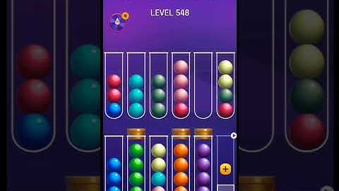 Ball Sort Puzzle Level 545 to Level 550