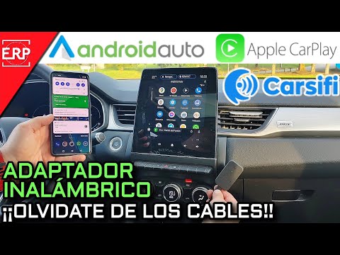 Android AUTO y Apple CarPlay SIN CABLES en CUALQUIER coche / REVIEW / Adaptador  INALÁMBRICO CARSIFI 