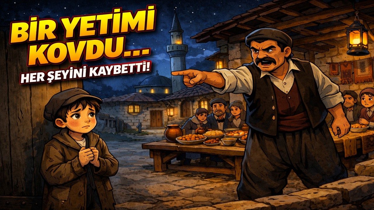 İftar Sofrasında Yetimi Kovdu… O Gece Başına Gelenler Herkesi Şok Etti! | İbretlik Ramazan Hikayesi