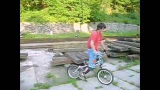 BikeTrial from Vamberk city.avi