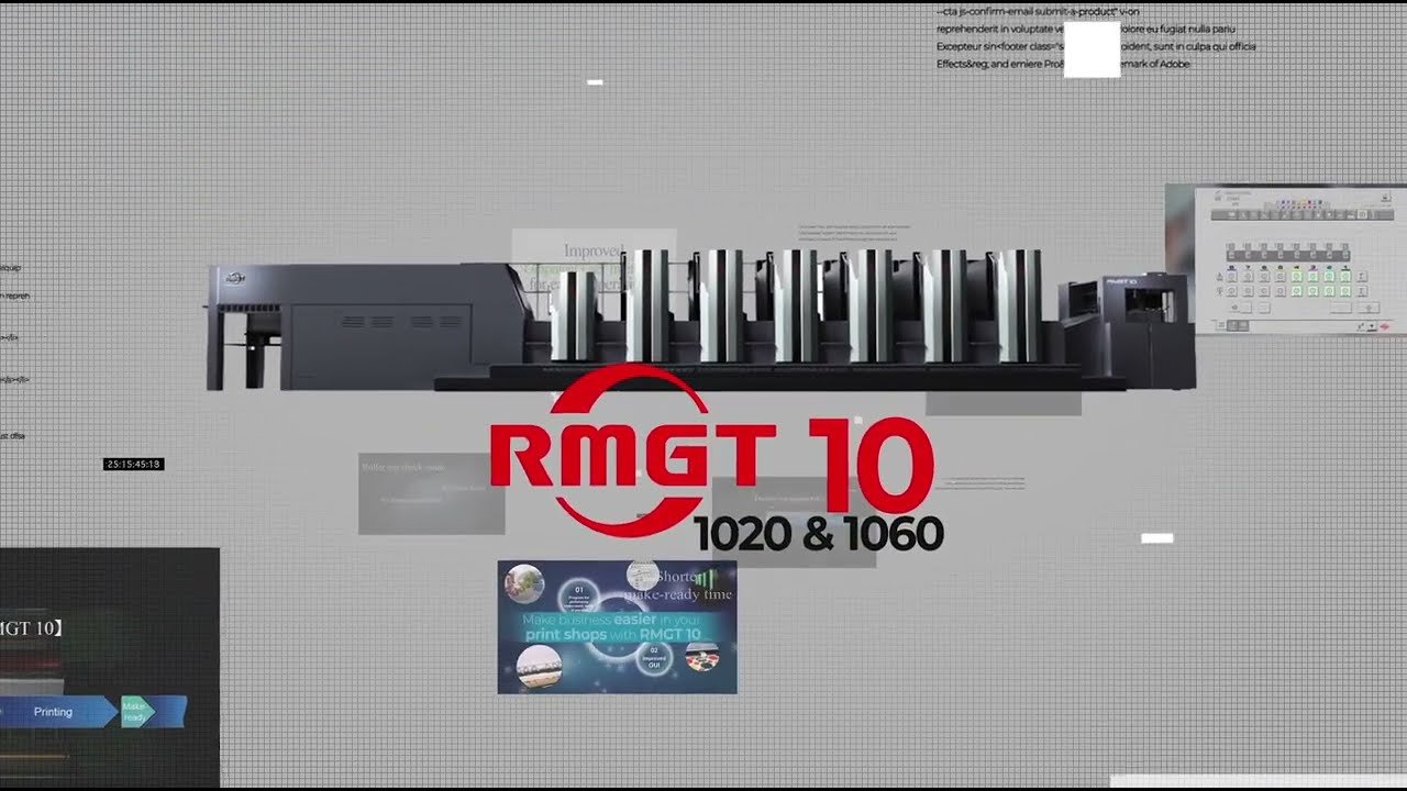 RMGT 10 - Making business easier in Print Shops.