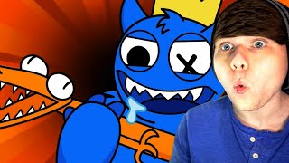 RAINBOW FRIENDS, but They're CURSED... (Cartoon Animation) @GameToonsOfficial REACTION!