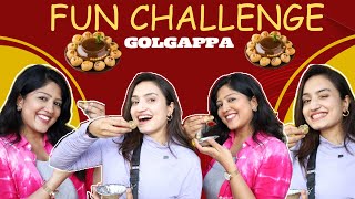 Golgappa Challenge | Fun chopsticks 🥢 challenge | Truth or Dare challenge | vaisshnavi