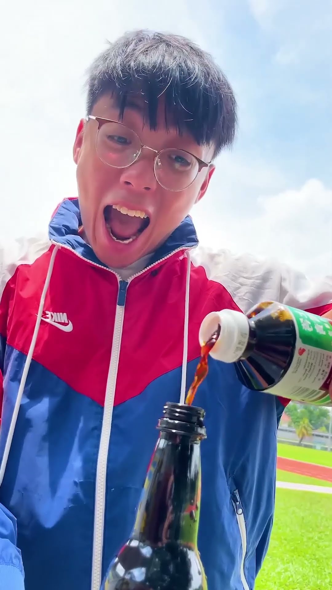 Drinking SOYA SAUCE Be Like.. #shorts #mingweirocks