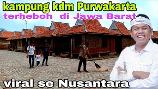 VIRAL KAMPUNG KDM PURWAKARTA !! 40 UNIT RUMAH PANGGUNG DARI KDM