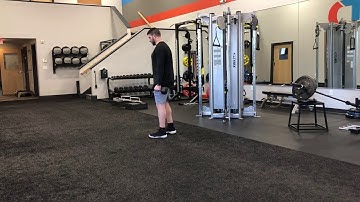 Matthew Ibrahim | DB Drop Reverse Lunge w/ Catch