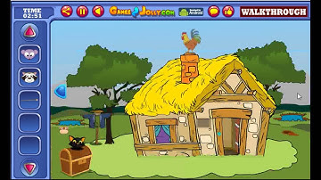 Amusing Cat Escape Walkthrough - Games2Jolly