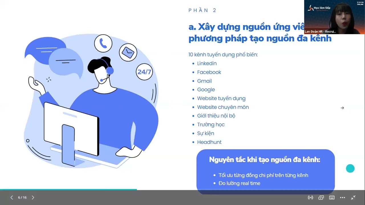 Outline Video Xây & Hút - bí kíp tuyển dụng tiết kiệm, hiệu quả